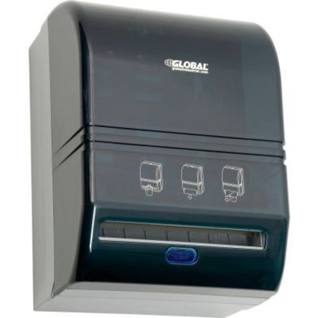 GEC Global Industrial Automatic Paper Towel Roll Dispenser, Smoke Gray PW-20